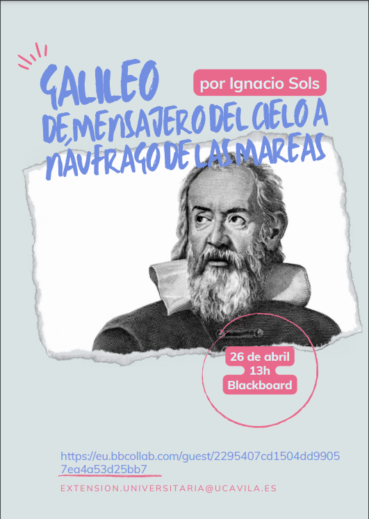 La figura de Galileo, presente en la UCAV