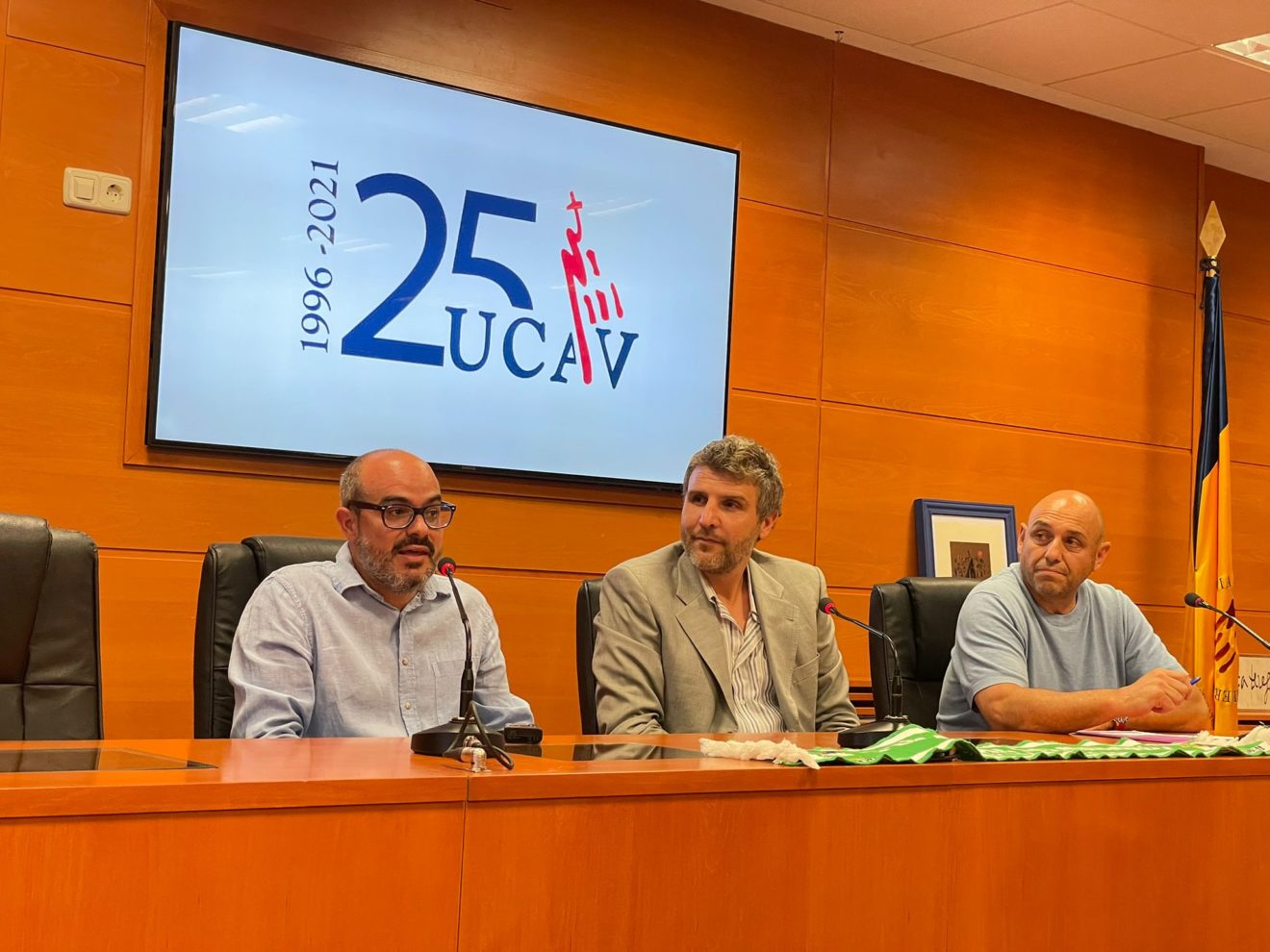 La UCAV presenta su acuerdo de colaboración con el Club Deportivo Navas del Marqués
