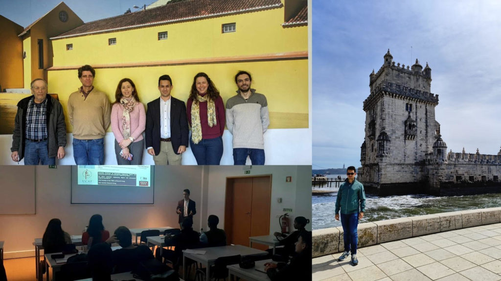 El Profesor Antonio del Bosque comparte experiencias en la Universidade Atlântica durante su estancia Erasmus
